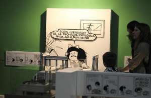 Los 50 a&ntilde;os de Mafalda se celebran con una expo