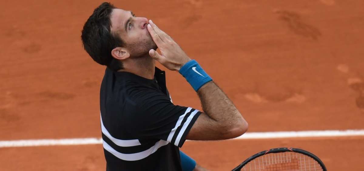 Del Potro regresa a octavos de Roland Garros 6 a&ntilde;os despu&eacute;s