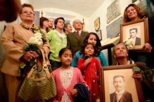"Eloy Alfaro es un hombre libre" se escuch&oacute;, 102 a&ntilde;os despu&eacute;s, en el expenal Garc&iacute;a Moreno
