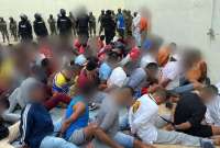 Autoridades ejecutaron operativo de control de armas en la cárcel de Santo Domingo