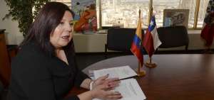 Carmen Gloria Cerda Castillo, directora Departamento Econ&oacute;mico Embajada de Chile en Quito 
