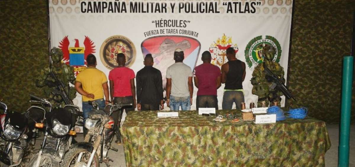 Detienen en Colombia a 6 vinculados a "Guacho"