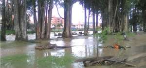 Los r&iacute;os Tarqui y Yanuncay fueron los que m&aacute;s caudal tuvieron el fin de semana y anegaron varios sectores.