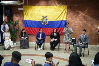 La mañana de este domingo, 12 de mayo, el presidente Daniel Noboa se reunió con migrantes ecuatorianos en Italia.