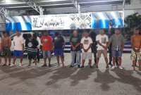 Policía detiene a 11 supuestos delincuentes en Yaguachi