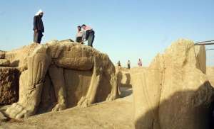 Esta joya arqueol&oacute;gica, de un valor incalculable, est&aacute; situada a 30 kil&oacute;metros al sudeste de Mosul. Foto: AFP