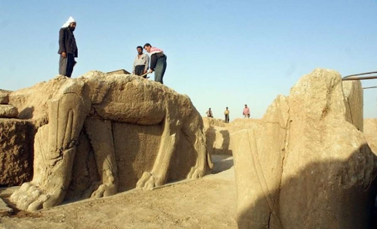 Esta joya arqueol&oacute;gica, de un valor incalculable, est&aacute; situada a 30 kil&oacute;metros al sudeste de Mosul. Foto: AFP