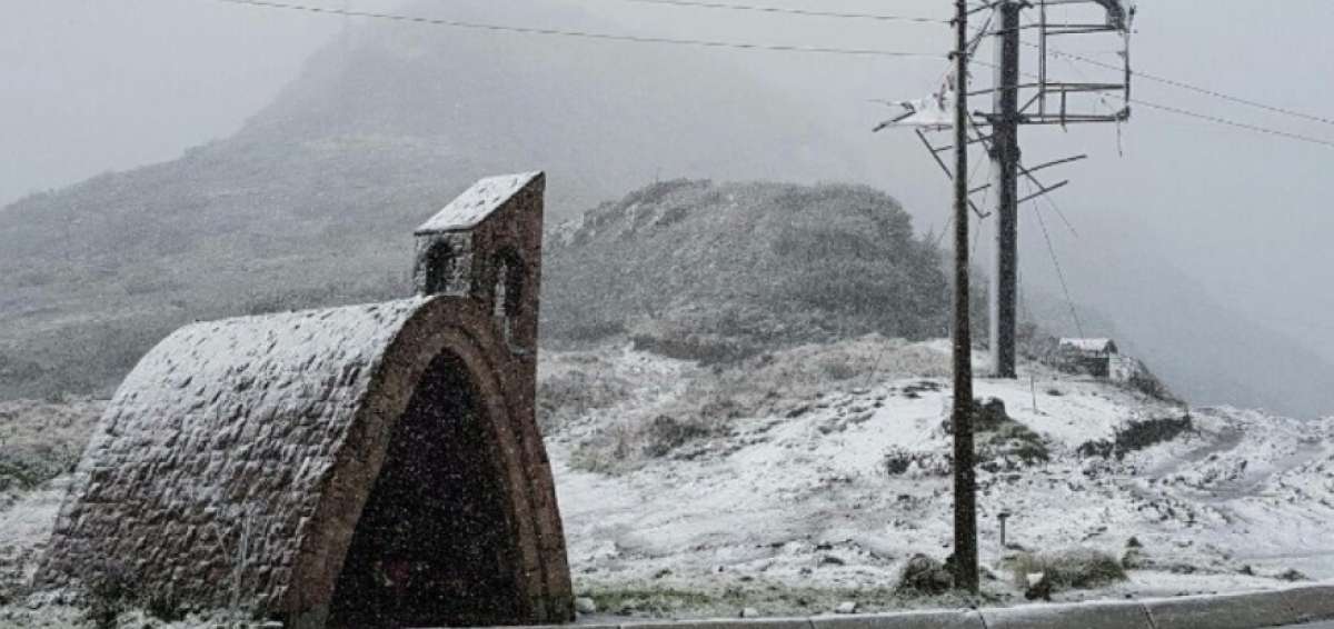 a situaci&oacute;n llam&oacute; la atenci&oacute;n de viajeros y conductores que pasaban por la zona, quienes llenaron las redes de im&aacute;genes.