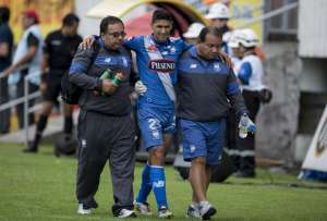 Gim&eacute;nez ser&aacute; baja para Emelec unas tres semanas 