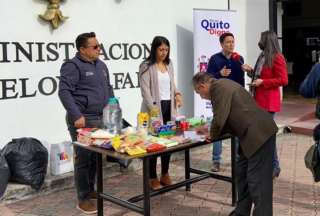 En Quito se receptan donaciones para damnificados por el sismo
