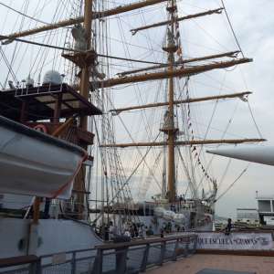 El buque Escuela Bar Guayas en New York, EEUU. Jacqueline Mora para El Tel&eacute;grafo