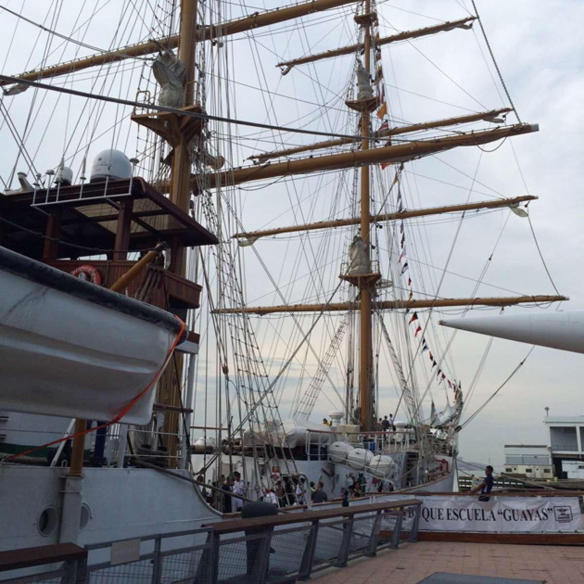 El buque Escuela Bar Guayas en New York, EEUU. Jacqueline Mora para El Tel&eacute;grafo
