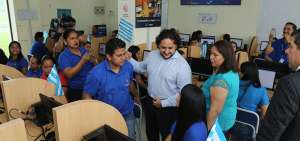 El ministro Andr&eacute;s Michelena visit&oacute; el megainfocentro Samanes en Guayaquil y comunic&oacute; los objetivos de la estrategia Ecuador Digital.