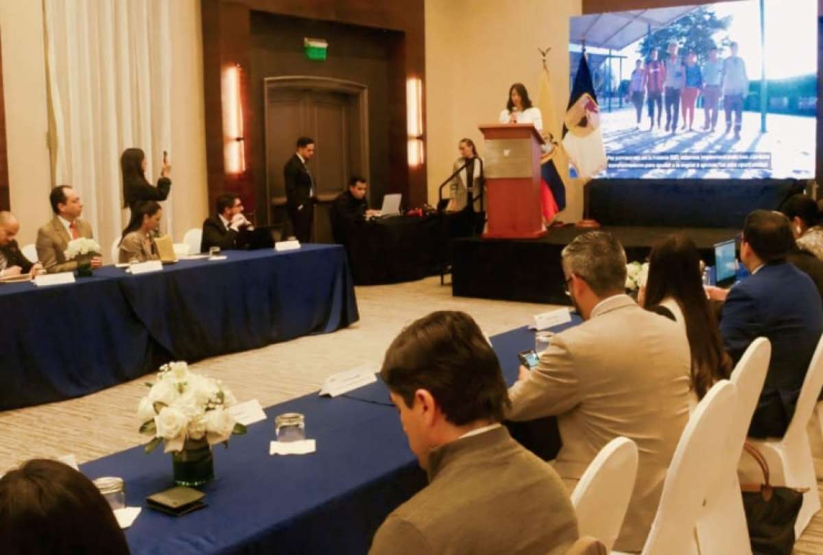 Autoridades construyen la nueva Agenda de Crecimiento Ecuador al 2040.
