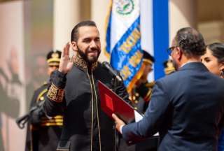 Nayib Bukele prestó juramento para un segundo mandato en El Salvador.