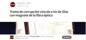 Telconet rechaza que la empresa o sus directivos est&eacute;n involucrados en trama de corrupci&oacute;n