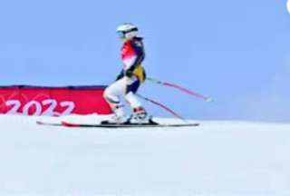 Sarah Escobar terminó su participación en los Juegos Olímpicos de Invierno