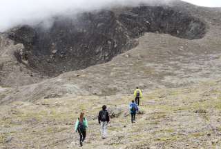El cráter del volcán Guagua Pichincha está prohibido para turistas por la actividad del lugar. 