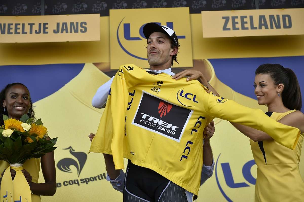 Fabian Cancellara, nuevo l&iacute;der del Tour de Francia   