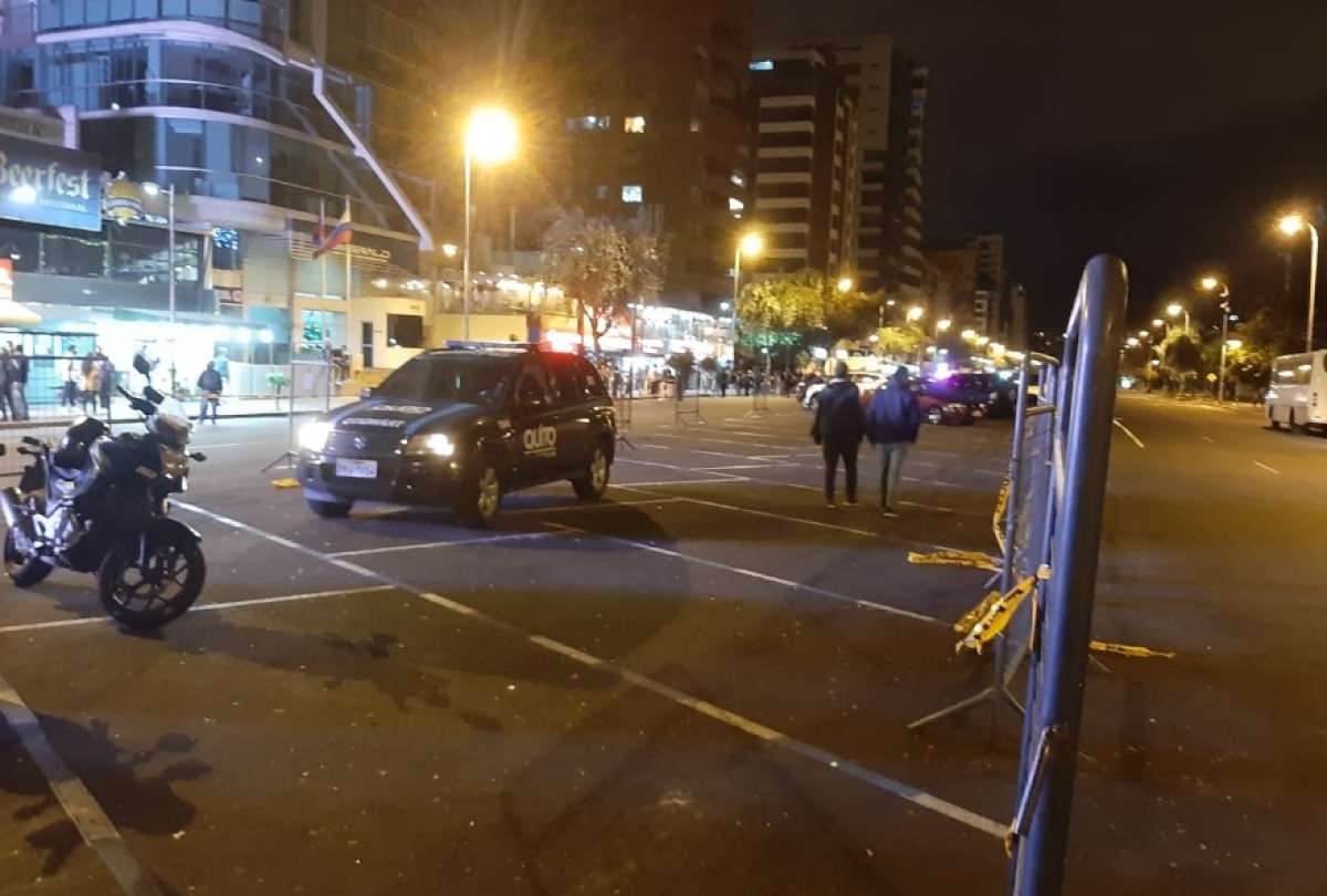 La Shyris estuvo en tranquilidad, con el cierre de ingreso vehicular