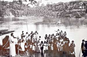 Los sacerdotes cat&oacute;licos abrieron la puerta a la colonizaci&oacute;n de la Amazon&iacute;a que con el tiempo permiti&oacute; la migraci&oacute;n de cientos de habitantes de las provincias de la Sierra central y de la Costa. Foto: Roberto Ch&aacute;vez / El Tel&eacute;grafo