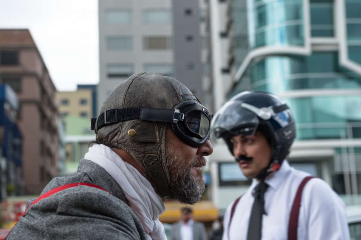 Elegantes motociclistas desfilaron hoy por la prevenci&oacute;n del c&aacute;ncer de pr&oacute;stata (Galer&iacute;a y Video)
