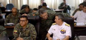 Delegados de las Fuerzas Armadas, Polic&iacute;a Nacional, CNE, de Tr&aacute;nsito y del ECU-911 mantuvieron ayer su &uacute;ltima reuni&oacute;n de coordinaci&oacute;n de seguridad.