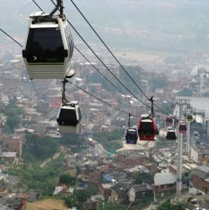 En Medell&iacute;n, Colombia, ya se aplica este sistema de movilidad. Foto: Cortes&iacute;a.