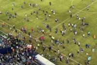 El estadio Capwell sumó un nuevo incidente de violencia, desde el regreso del público a los estadios ecuatorianos. 