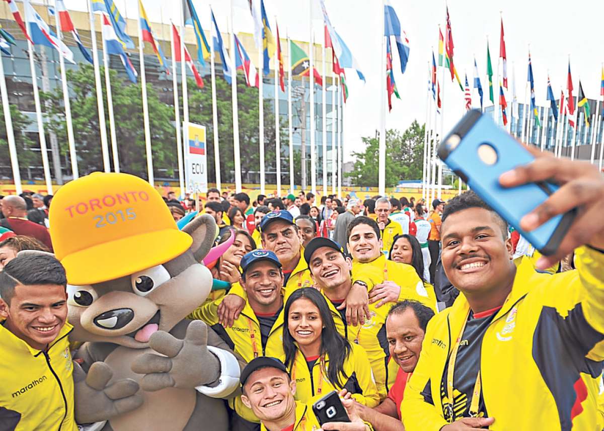 Hoy se inauguran oficialmente los Juegos Toronto 2015, que re&uacute;nen a 5.337 deportistas de 41 pa&iacute;ses. Ecuador competir&aacute; con 167 exponentes en 27 de las 48 disciplinas del certamen. Foto cortes&iacute;a del COE