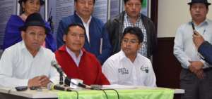 Organizaciones ind&iacute;genas de Cotopaxi rechazan la violencia y respaldan a Moreno