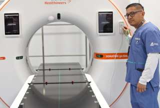 Más de 200.000 personas se beneficiarán con la nueva área de radioterapia del Hospital de las Fuerzas Armadas. 