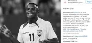 La FIFA y seleccionados ecuatorianos recordaron al 'Chucho'