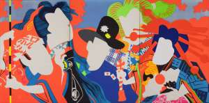 La pieza &lsquo;Doll Festival&rsquo; (1966) del artista japon&eacute;s Ushio Shinohara se presenta en la muestra &lsquo;The World Goes Pop&rsquo;, en Londres. Foto: tate.org.uk