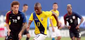 Partido amistoso entre Estados Unidos y Ecuador en im&aacute;genes