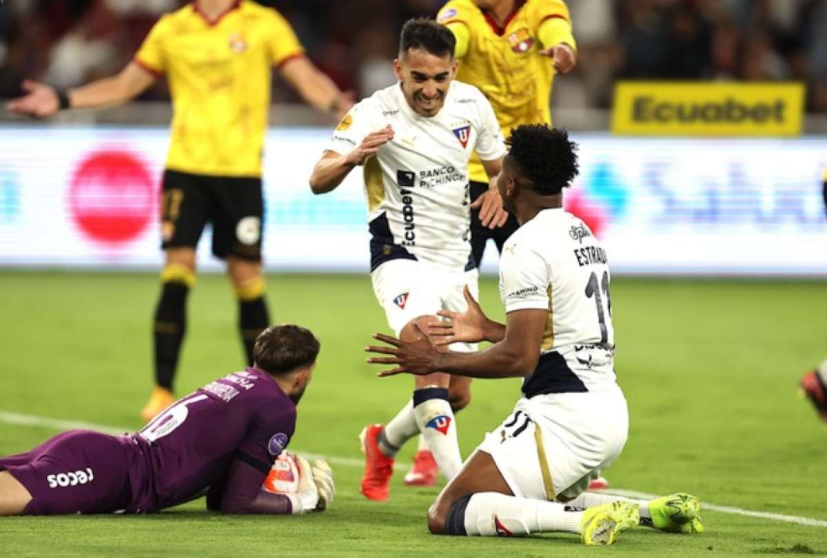 Liga de Quito ha ganado todos los enfrentamientos contra Barcelona SC en lo que va de 2025. 