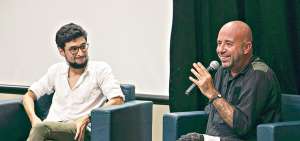 El narrador mexicano convers&oacute; con Carlos Vargas, docente investigador de la UArtes. Para Bellatin este espacio es fundamental en el presente.