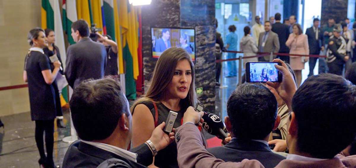 La legisladora Mar&iacute;a Cristina Reyes (PSC) consider&oacute; que la indagaci&oacute;n a Galarza debe llegar al pleno.