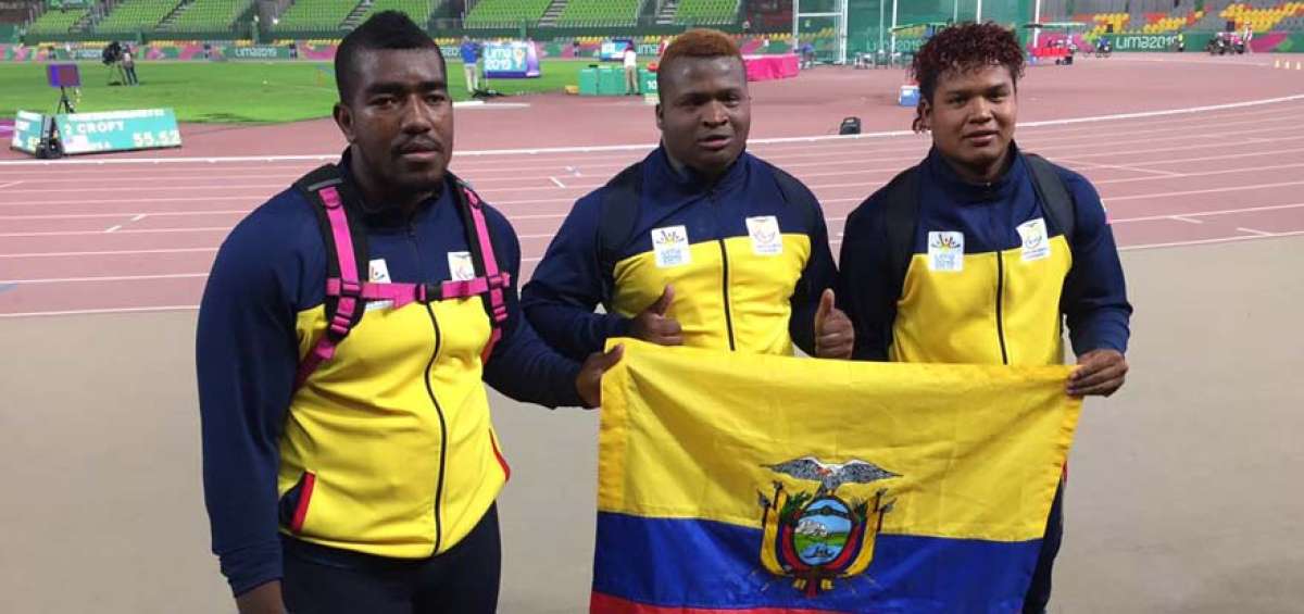 Ecuador, due&ntilde;o del p&oacute;dium en impulsi&oacute;n de bala Parapanamericanos