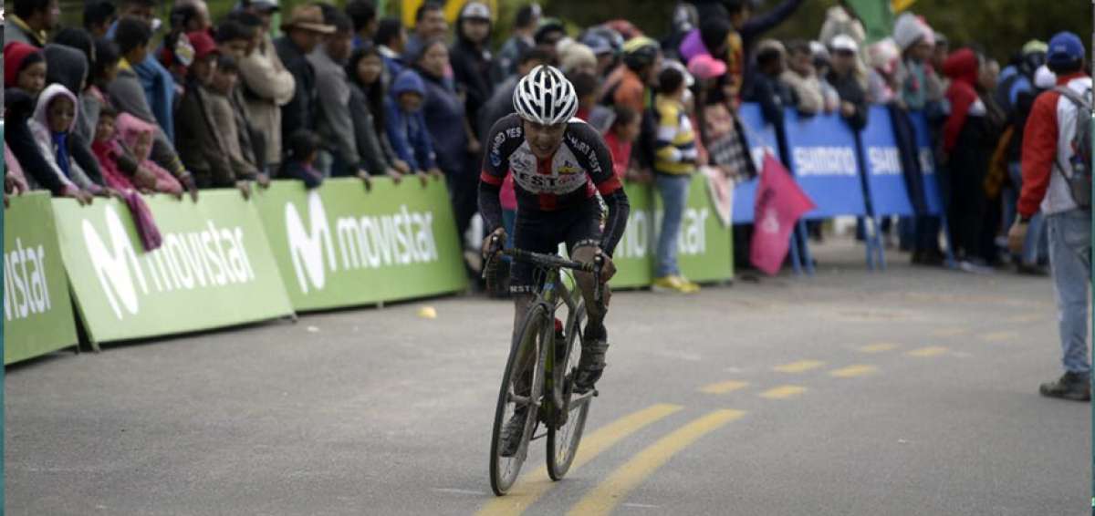 Durante la Cl&aacute;sica Richard Carapaz, el pedalista local Bryan Hern&aacute;ndez fue uno  de los protagonistas de  la categor&iacute;a juvenil.