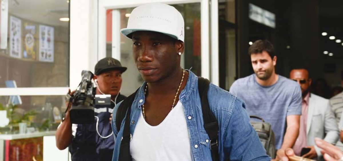 Caicedo jug&oacute; seis meses en Cruzeiro de Brasil. 