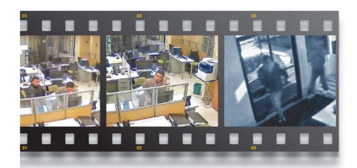 Las c&aacute;maras de seguridad de la empresa de pasajeros captaron las actividades irregulares el 15 de abril de 2015.