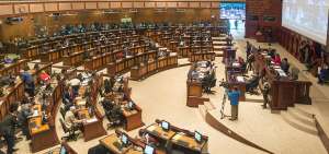 El debate en la Asamblea Nacional cop&oacute; casi toda la jornada legislativa, solo hubo un receso al mediod&iacute;a.