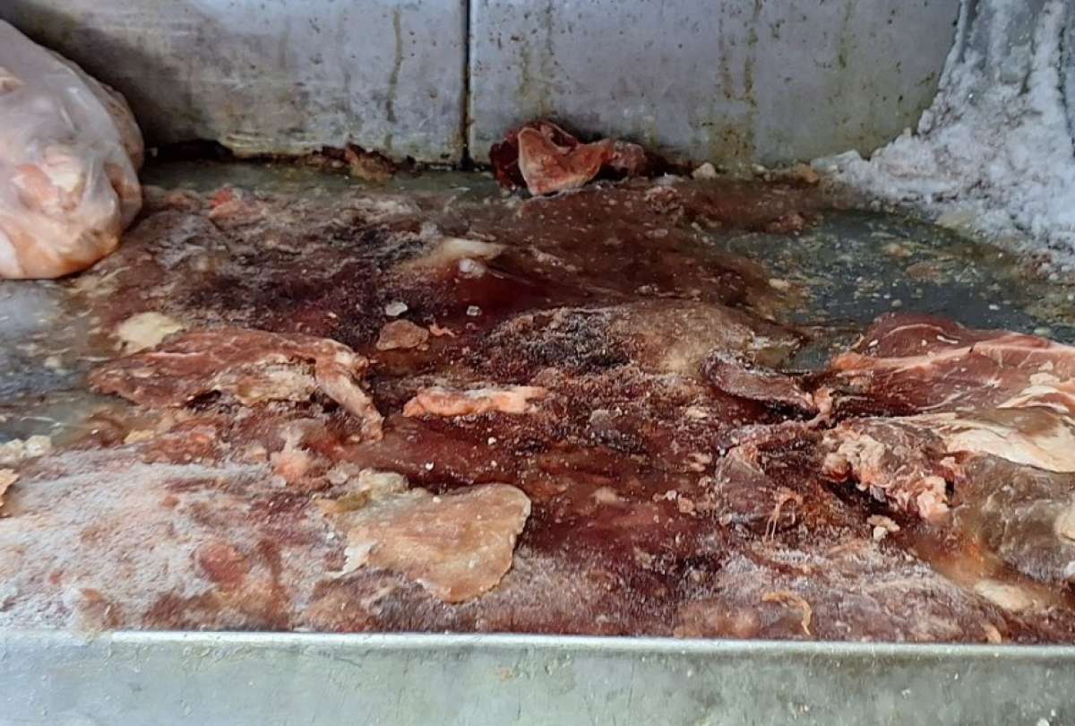 Un local de venta de carnes fue clausurado por insalubridad.