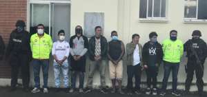 Las personas fueron detenidas y trasladadas hacia las autoridades competentes para los tr&aacute;mites de rigor.