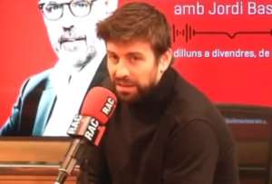 Gerard Piqué reaccionó por primera vez al tema de Shakira