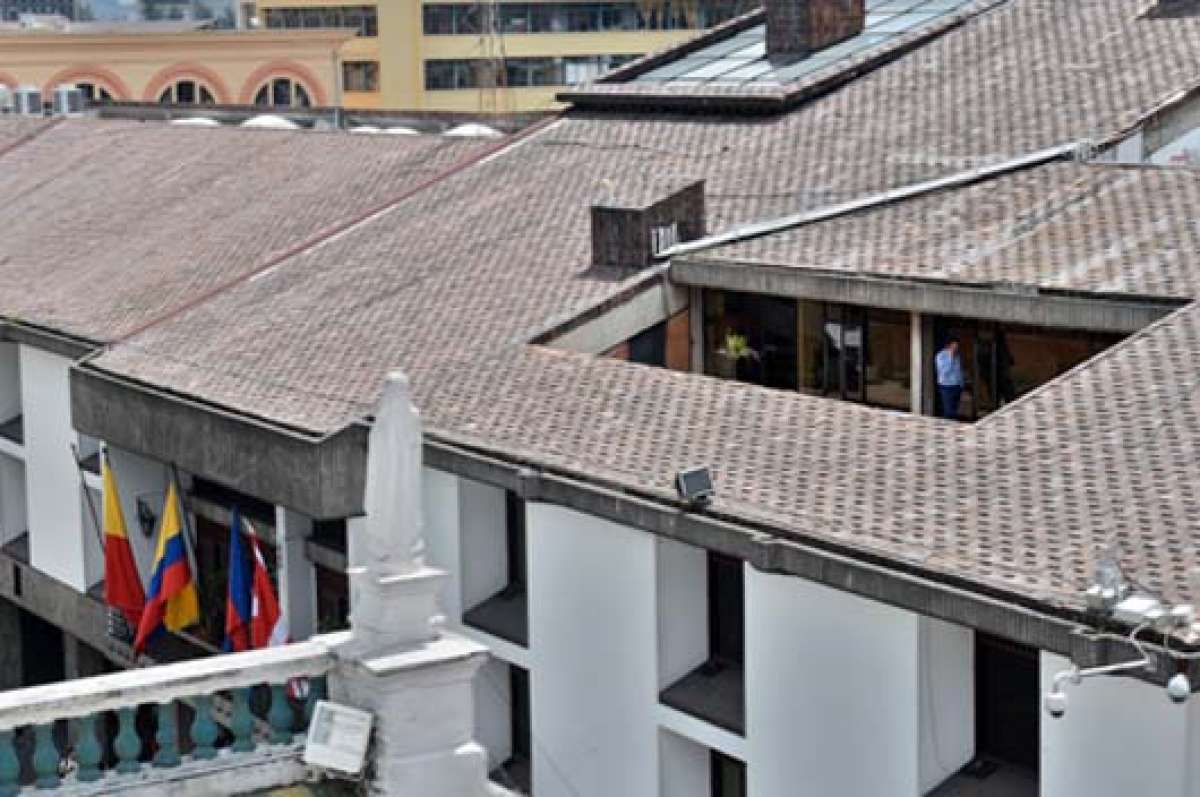 El interior del Palacio Municipal (Centro Hist&oacute;rico) empezar&aacute; a recibir trabajos de readecuaci&oacute;n a partir del pr&oacute;ximo mi&eacute;rcoles. Foto: Santiago Aguirre |  El Tel&eacute;grafo