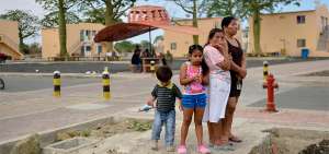 En el asentamiento poblacional &lsquo;Nuevo Jaramij&oacute;&rsquo; fueron entregados 112 departamentos a los damnificados del terremoto del 16 de abril de 2016.
