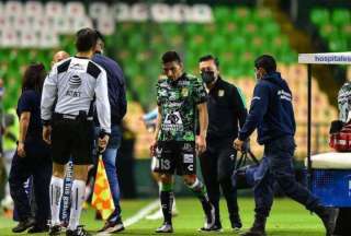 El club León confirmó la lesión de Ángel Mena