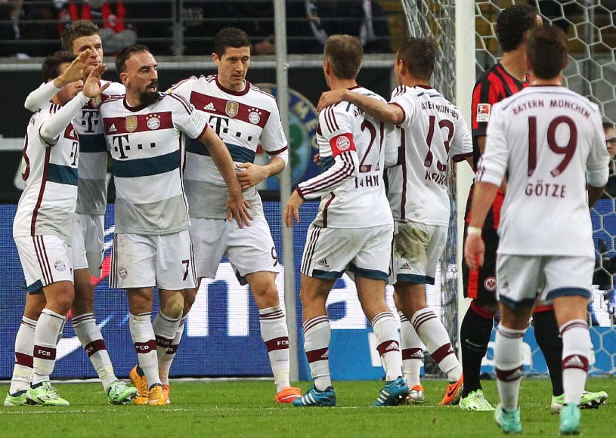 Tras esta victoria, el Bayern suma 27 puntos en el campeonato alem&aacute;n. Foto: Agencia AFP